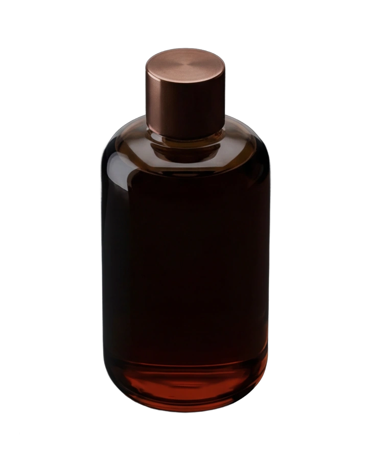 Mineral tonic bottle, rounded form